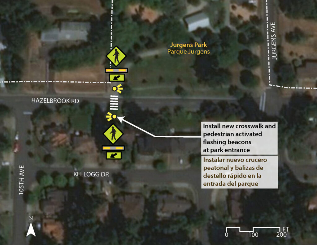 Hazelbrook Rd at Jurgens Park Tualatin Moving Forward